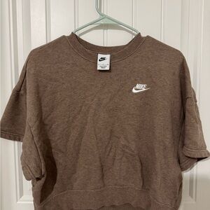 Nike Cocoa Short Sleeve Sweatshirt